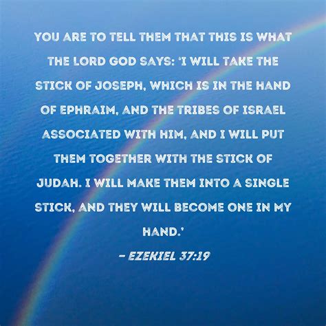 Ezekiel You Are To Tell Them That This Is What The Lord God Says