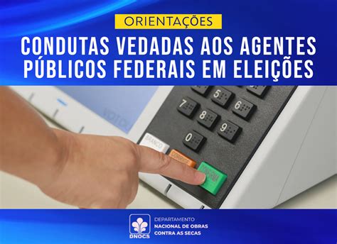 DNOCS divulga cartilha de condutas vedadas aos agentes públicos