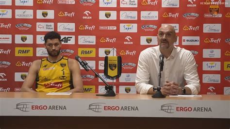 Konferencja po meczu Trefl Sopot WKS Śląsk Wrocław Trefl Sopot