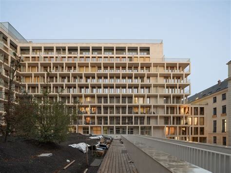 254 logements sociaux à Paris VIIe François Brugel Architectes