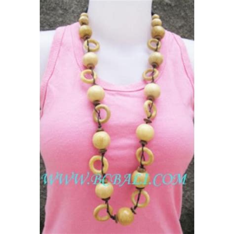 Wood Necklace For Ladies Wood Necklace For Ladies Collar De Bali