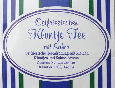 Ostfriesischer Kluntje Tee Mit Sahne G Ostfriesentee Kluntjes