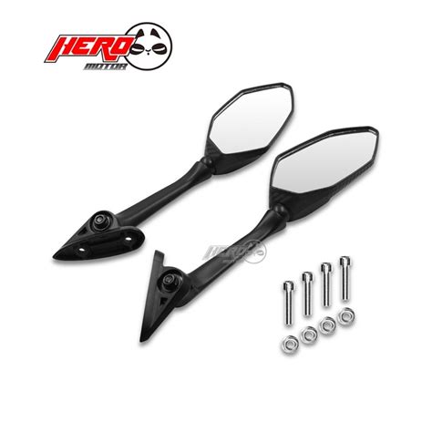 Nmax Carbon Side Mirror Clear Short Long Stem R25 New Design Made In