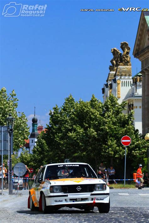 Janota Miroslav Nov K Petr Opel Ascona Rally Bohemia Historic