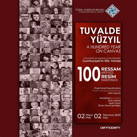 Tuvalde Yüzyıl Cumhuriyetin 100 Yılında 100 Ressam 100 Resim