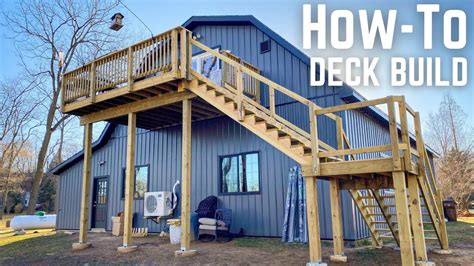 How To Build A 2 Story Deck Kobo Building