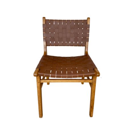 Brown Leather Dining Chair – Instyle