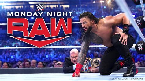 Se Revela La Cartelera Completa De Wwe Raw De Marzo De