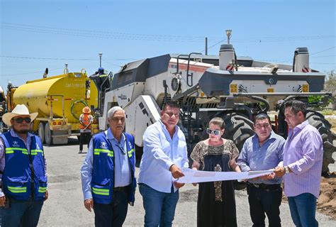 Supervisa Alcaldesa Obras De Pavimentaci N En La Prolongaci N Morelos