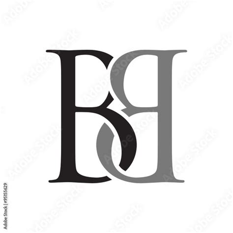 Bb Initials Logo Template Stock Image And Royalty Free Vector Files