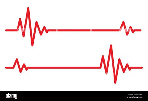 Vector de electrocardiograma vectores fotografías e imágenes de alta