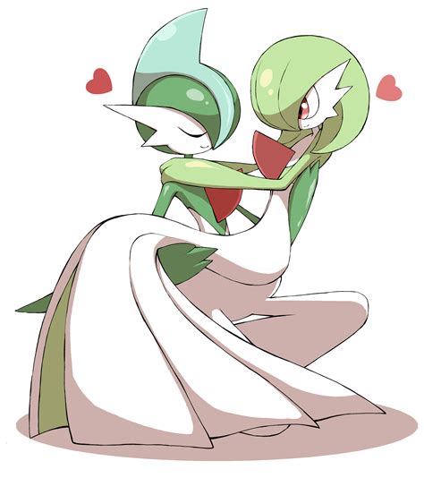 Gardevoir And Gallade Pokemon Drawn By Shabanamay Danbooru