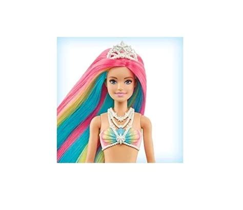 Boneca Barbie Dreamtopia Sereia Que Muda De Cor Mattel Lojas Da Cris