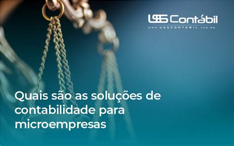 Quais são as soluções de contabilidade para microempresas USS