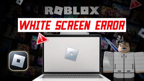 How To Fix Roblox White Screen Error Roblox White Screen Issue Youtube