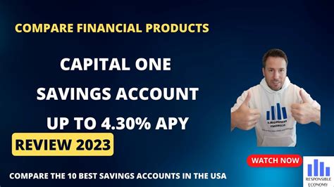 Capital One Savings Account 360 Performance Savings Review 2023 Up