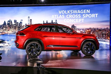 Volkswagen Atlas Cross Sport Concept Previews Two Row Midsizer