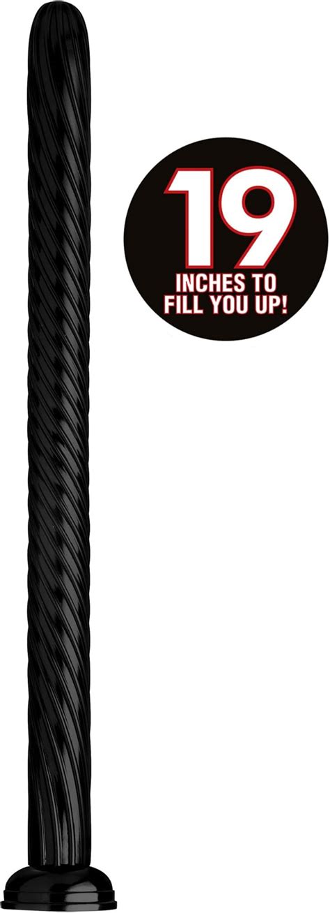 Amazon Hosed Inch Spiral Long Dildo Textured PVC Anal Snake With Suction Cup Extra