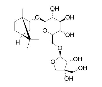 Borneol 7 O Beta D Apiofuranosyl 1 6 Beta D Glucopyranoside