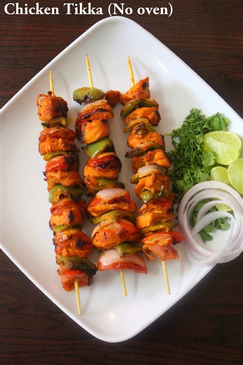 Chicken Tikka Recipe Without Oven Or Tandoor Yummy Indian Kitchen