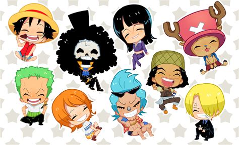 Hinh One Piece Chibi