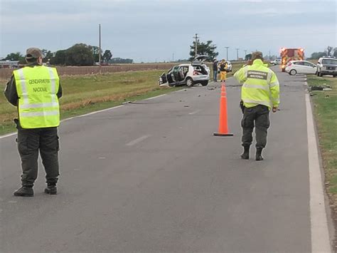 Un Fallecido Y Cuatro Lesionados En Choque Frontal En La Ruta 188