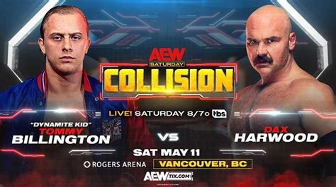 Aew Collision Anuncia Su Cartelera Para El De Mayo Del