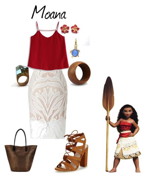 Moana By Babe B Liked On Polyvore Featuring Disney Lipsy Chicwish