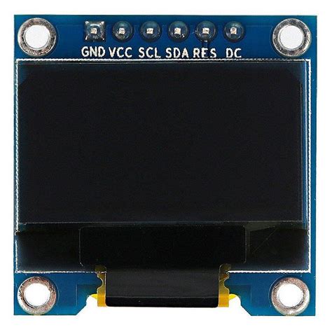 Display Oled 0 96 SPI Azul AutoCore Robótica