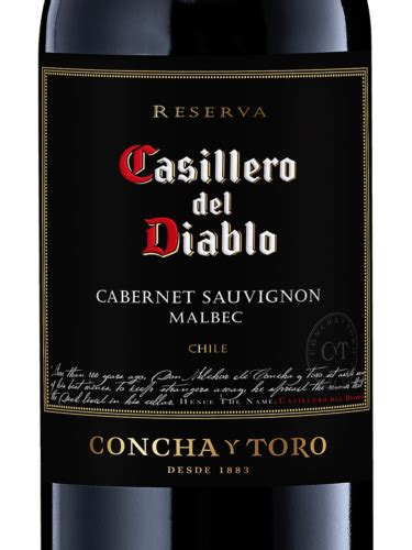 Casillero Del Diablo Cabernet Sauvignon Malbec Reserva Vivino Canada