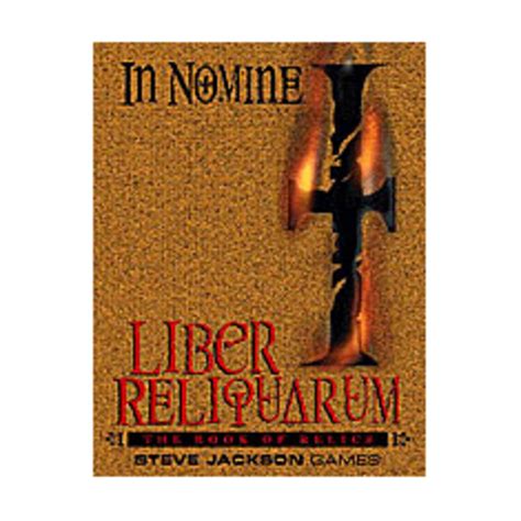 Amazon Liber Reliquarum The Book Of Relics In Nomine Edelstien