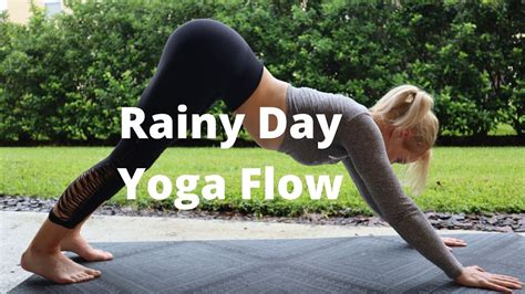 Beginner Yoga Flow For Rainy Days YouTube