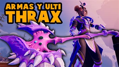 An Lisis Armas Legendarias Thrax Nuevo Ulti Dauntless Espa Ol Youtube