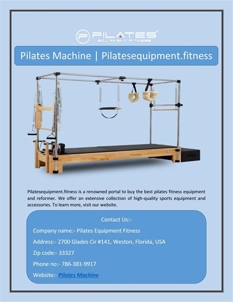 Pilates Machine | Pilatesequipment.fitness by Pilates Equipment Fitness ...