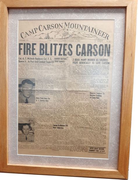 Fort Carson Mountainer The End Of An Era Article The United States