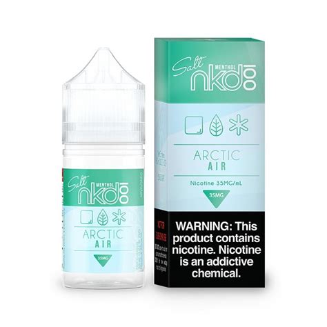 Naked 100 Salts Arctic Air 30ml Nic Salt Vape Juice Best Price 14 99