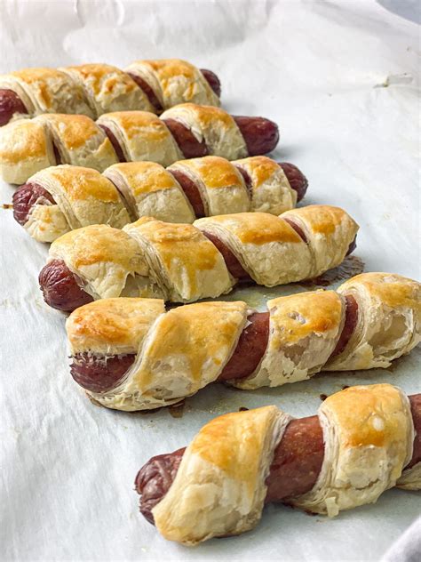 Hot Dogs Wrapped In Puff Pastry