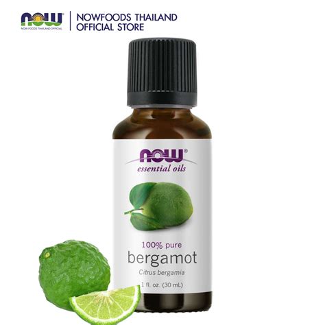 [กรอกโค้ด Thfml รับส่วนลด 99 ] Now Essential Oils Bergamot Oil 1 Fl