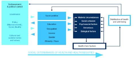 Commission On Social Determinants Of Health Csdh Framework Linking Download Scientific