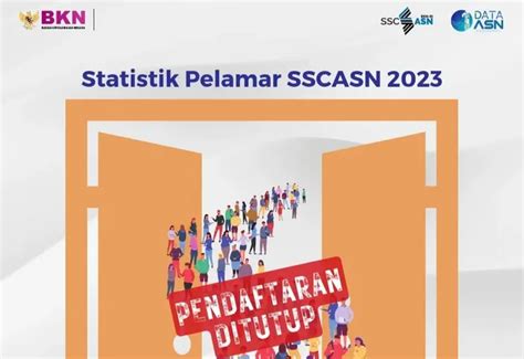 Data Statistik Pelamar SSCASN PPPK Dan CPNS 2023 Link Dan Cara Cek