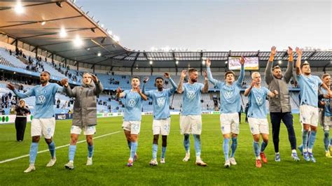 Malmö Ff Slog Mjällby Kan Vinna Sm Guld Nästa Omgång Allsvenskan