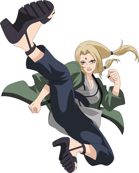 Download Tsunade Action Pose Naruto Anime