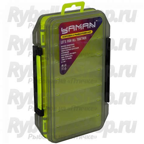 Коробка для воблеров Yaman 2х-сторонняя
