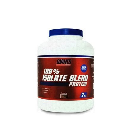 Isolate Blend Protein Kg Whey Isolado Giants Nutrition Em