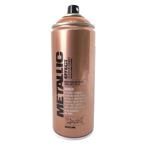 Montana Metallic Effect 400ml Spray Paint - Copper