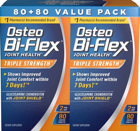 Osteo Bi Flex® Triple Strength 80ct X 2 Coated Tablets