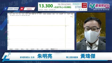 【師傅講港股】2022年3月18日 星期五 港股調整喘息 中美元首通話在即 ｜黃瑋傑黃師傅 朱明亮 Youtube