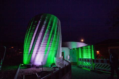 Europes Largest 3d Printed Building Inaugurated By Heidelberg