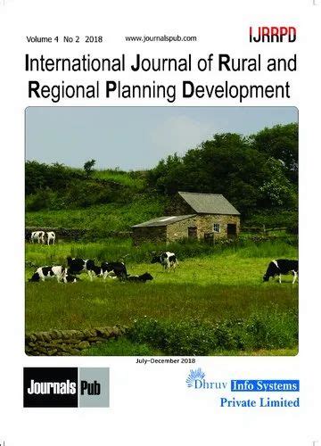 International Journal Of Rural And Regional Planning Development