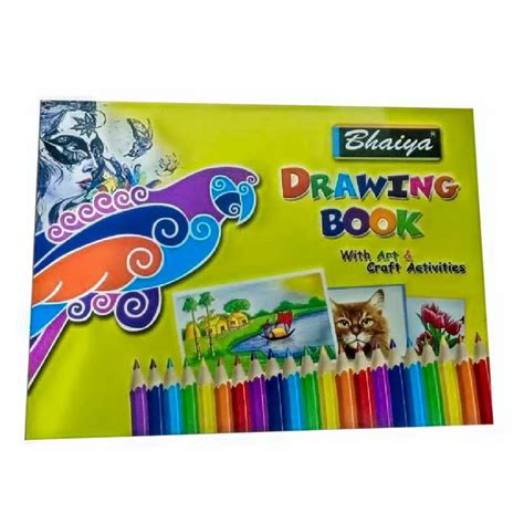 White Paper Plain Drawing Book Size 23x20 Cm At ₹ 33 In Howrah Id